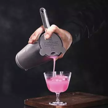 Фильтр из нержавеющей стали для коктейльного бара разноцветный