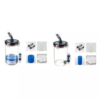 Фильтр канистровый ультра-тихий внешний фильтр для аквариума с наполнителем для аквариумов с рыбой пресноводных морских аквариумов