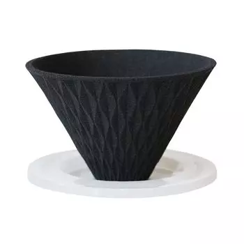 Фильтр-капельница COFIL flow wave с керамическим фильтром для кофе и специальным основанием черного цвета, произведено в Японии 13904300