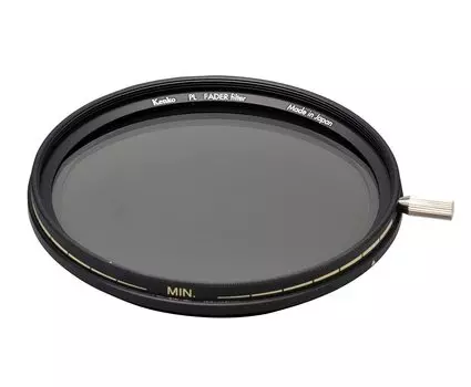 Фильтр Kenko Variable ND 62 мм PL FADER Плавная регулировка с помощью рычага Сделано в Японии 933718 ND3-ND400