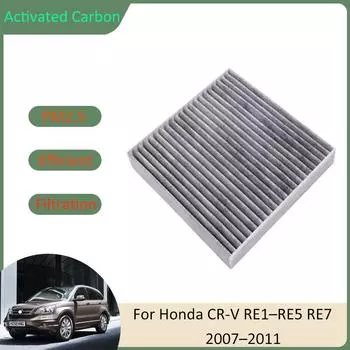 Фильтр кондиционера для Honda CRV CR V CR-V RE1–RE5 RE7 MK3 3th 3Gen 2007 2008 2009 2010 2011 80292-SDG-W01 Автомобильные аксессуары