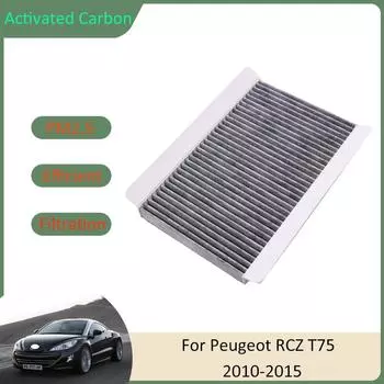 Фильтр кондиционера для Peugeot RCZ T75 308 RCZ 2010 2011 2012 2013 2014 2015 6447.KL 6447.NT Автомобильные гаджеты Аксессуары Запчасти