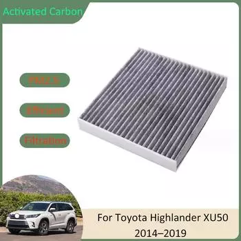 Фильтр кондиционера для Toyota Highlander XU50 Toyota Kluger MK3 2014 2015 2016 2017 2018 2019 87139-50100 87139-06060 Запчасти