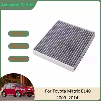 Фильтр кондиционера для Toyota Matrix E140 MK2 2009 2010 2011 2012 2013 2014 87139-50100 87139-06060 Детали с активированным углем