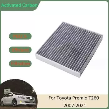 Фильтр кондиционера для Toyota Premio T260 Allion MK2 2007~2024 2008 2013 2014 2017 87139-50100 87139-06060 Автоаксессуары