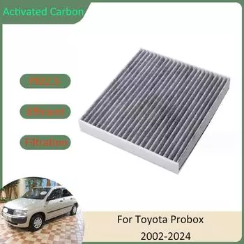 Фильтр кондиционера для Toyota Probox XP50 XP160 Succeed Mazda Familia Van MK1 2002~2024 2010 2016 2018 Автомобильный активированный уголь