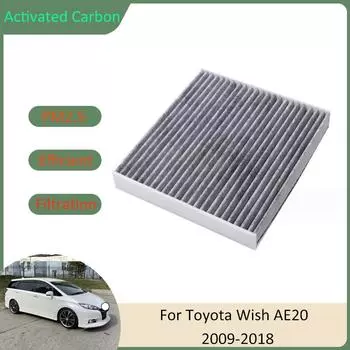 Фильтр кондиционера для Toyota Wish AE20 MK2 2009 2010 2011 2012 2013 2014 2015 2016 2017 2018 87139-50100 87139-06060 Запчасти