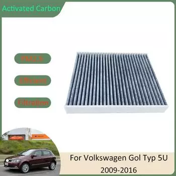 Фильтр кондиционера для Volkswagen VW Gol Typ 5U Voyage Saveiro MK3 G5 G6 G7 G8 2009 2010 2011 2012 2013 2014 2015 2016 Авто