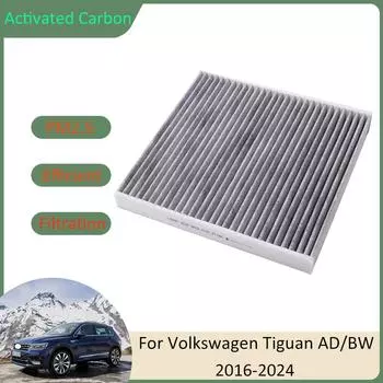 Фильтр кондиционера для Volkswagen VW Tiguan AD BW Allspace BW2 BJ2 MK2 2016 2017 2018 2019 2020 2024 2024 2024 2024 Автомобиль