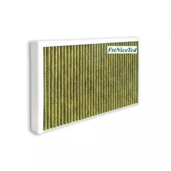 Фильтр кондиционирования воздуха Нетканого желтого цвета с активированным углем применяется к ВИТО, Виано ОЭ А6398350247 Air Filter