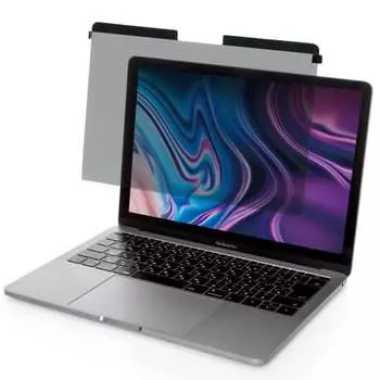 Фильтр конфиденциальности ELECOM для MacBook Pro 13 дюймов / MacBook Air 13 дюймов с дисплеем Retina, модель с защитой от подглядывания, магнитный тип EF-MBPT13PFM