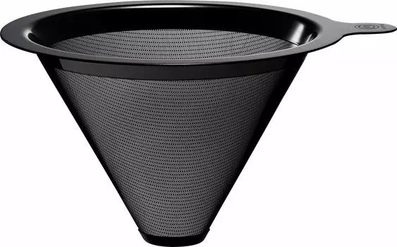 Фильтр-конус из титана с сердечниками C261GY Кофейный металлический фильтр