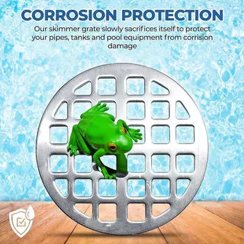Фильтр-корзина для бассейна, решетка для скиммера, металлические аксессуары для фильтра для плавания
