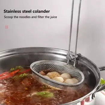 Фильтр-ложка Компактный неопрокидывающийся скиммер серебряный