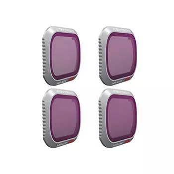 Фильтр ND PGYTECH Mavic 2 PRO Фильтр ND Lens Filter Совместим с DJI Mavic 2 Pro ND8 ND16 ND32 ND64 Набор из 4 фильтров для аксессуаров для дрона (профессиональный)