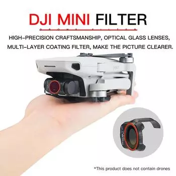 Фильтр объектива камеры DJI Mini 2 для дрона DJI Mavic MINI 1/2/SE Набор фильтров UV/CPL/4ND PL/8 ND PL/16ND PL/32 ND PL Аксессуары