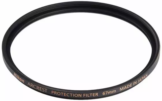 Фильтр объектива Nikon ARCREST PROTECTION FILTER Защита объектива 67 мм Nikon Genuine AR-PF67