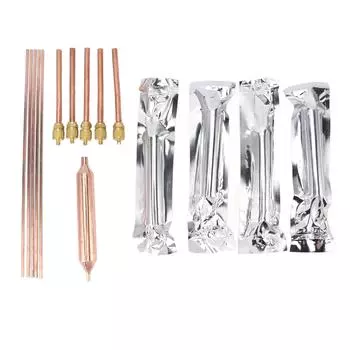 Фильтр-осушитель для холодильника с сервисным клапаном доступа, набор инструментов для сварки фосфорной меди для холодильника