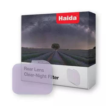 Фильтр против светового загрязнения Haida Filter для ночного улучшения видимости, прозрачный ночной фильтр для задней линзы Sigma 14 мм и DG DN Art Lens для Sony E F1.4