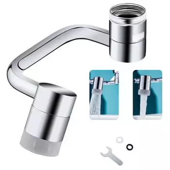 Фильтр-разбрызгиватель, кран с поворотом на 1080 градусов, распылительная головка, удлинитель для крана, аэратор, кран для мойки