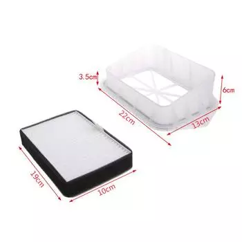 Фильтр салонный угольный с 2 отверстиями, совместимый с внешним фильтром Vw-Sagitar CC Magotan Golf Touran, 2 фильтра белый