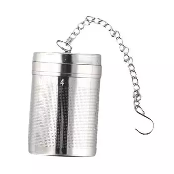 Фильтр-сетка для заваривания чая с мелкими отверстиями и устойчивыми к ржавчине уплотнениями M