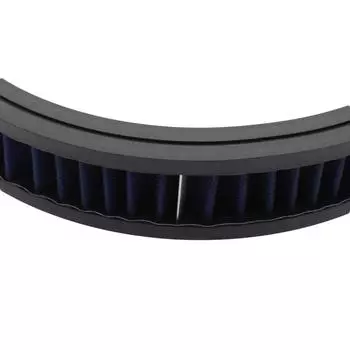 Фильтр воздушного фильтра High Flow Round, сменный, моющийся и многоразовый для Chevy Ford Mopar SBC BBC 14 дюймов* 2 дюйма, синий/черный/красный красный