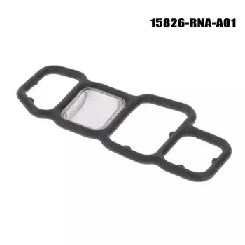 Фильтр золотникового клапана VTEC 15826-RNA-A01 совместим с прокладкой Civic 2006-2014 Accord Фильтр 15826RNAA01 Прокладка электромагнитного клапана