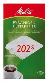 Фильтровальная бумага Melitta Pyramid 100 листов PA202S