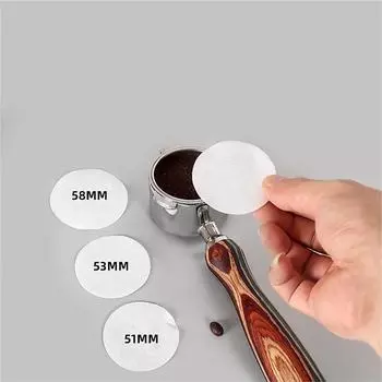 Фильтровальная бумага Высокопрочные волокна Меньше распыления Круглый 53MM