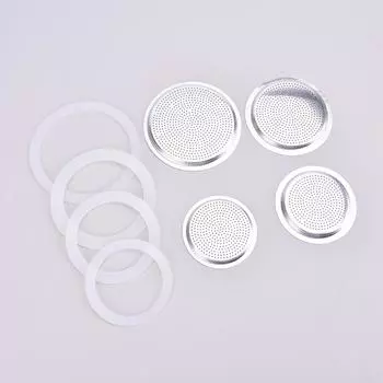 Фильтровальная пластина с прокладкой из нержавеющей стали и запасные части для кольца из силиконового геля 3CUP