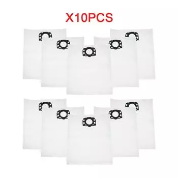 Фильтровальные мешки для Karcher MV4 MV5 MV6 WD4 WD5 WD6 Karcher WD4000 - WD5999 Замена детали № 2.863-006.0 светло-зеленый