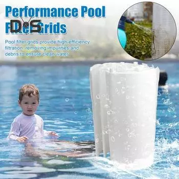 Фильтрующая решетка для бассейна DE Фильтрующая решетка для бассейна DE4820 Простая в установке 36 кв. футов 48 кв. футов 60 кв. футов Фильтрующие решетки для бассейна для обслуживания бассейна Удаление мусора S
