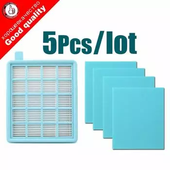 Фильтрующая сетка HEPA-фильтр для пылесоса Philips FC8470 FC8471 FC8472 FC8473 FC8474 FC8476 FC8477 Buffalo-Mistral