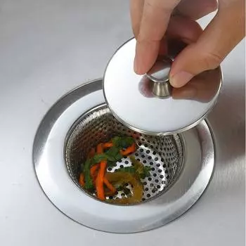 Фильтрующая сетка из нержавеющей стали для сливов на кухне и в ванной комнате — устойчивая к ржавчине и долговечная