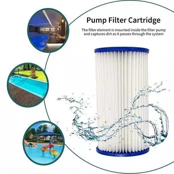 Фильтрующий картридж для насоса для бассейна Fd2138 Фильтрующий картридж для насоса Фильтр для бассейна Пылесос для бассейнов
