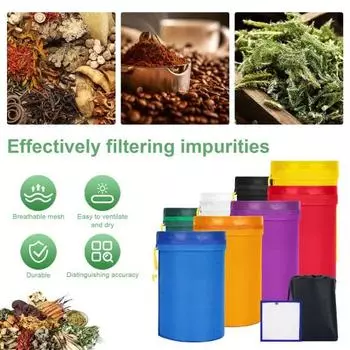 Фильтрующий мешок из нейлоновой сетки 5 галлонов, прочный, износостойкий, дышащий, кухонный фильтрующий мешок с прессованием белый