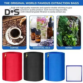 Фильтрующий мешок из нейлоновой сетки, 5 галлонов, прочный, износостойкий, дышащий, кухонный фильтрующий мешок с прессовочным экраном для домашнего пивоварения 5 Gallon синий