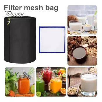 Фильтрующий мешок из нейлоновой сетки, 5 галлонов, прочный, износостойкий, дышащий, кухонный фильтрующий мешок с прессовочным экраном для домашнего пивоварения 5 Gallon оранжевый