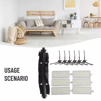 Фильтрующий роликовый щеточный фильтр-комплект пластиковые запасные части