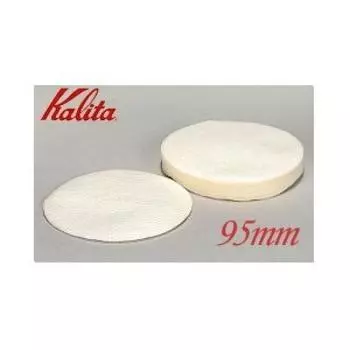 Фильтры для кофе Kalita круглые фильтровальная бумага 100 шт. диаметром 95 мм.