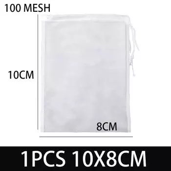 Фильтры для молока, сока, пива, домашний фильтр-мешок для пивоварения, многоразовые кухонные фильтр-мешки для пищевых продуктов, сетчатый мешок, многоразовый микрон