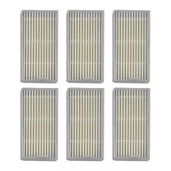 Фильтры для пылесоса 6 шт. Аксессуары Фильтрация пыли Замена деталей фильтра