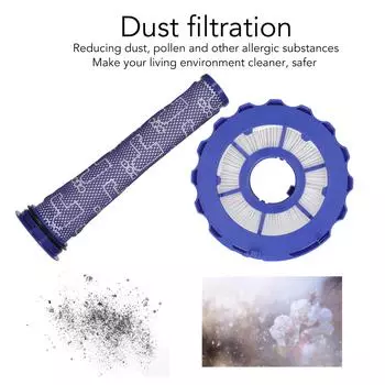 Фильтры для пылесоса DC40 Фильтрующие элементы для подметальной машины Сменные аксессуары