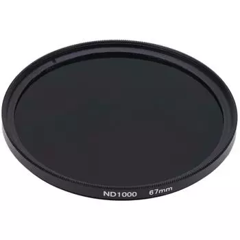 Фильтры ND 1000 Нейтральная плотность 1000 Профессиональные фотофильтры для объектива цифровой камеры 67 мм 67mm