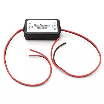 Фильтры питания Обратный выпрямитель 12 В Реакторы Решают проблему помех в камере заднего вида Реле Пульсация Балласты для экрана-заставки чёрный