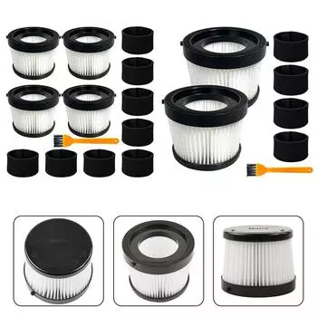 Фильтры-щетки легко чистить многоразовые моющиеся абсолютно новые 2 Pack