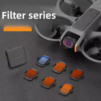 Фильтры снижения освещенности для дронов Sunnylife AVATA 2: Аксессуары для ND64, ND128, ND16, MCUV