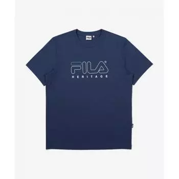 Fila 3d Big Logo ShorT Sleeve T shirT Fe2rse5303xdbu DARKBLUE/085