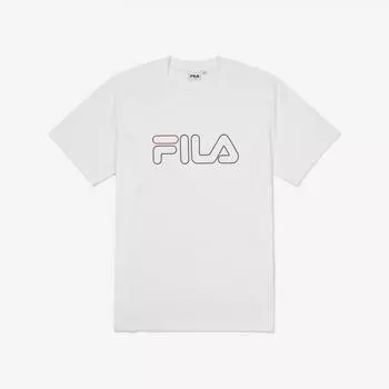 Fila 3d Big Logo Short Sleeve Tee Fs2rsf2102x Owh OFF WHITE/090